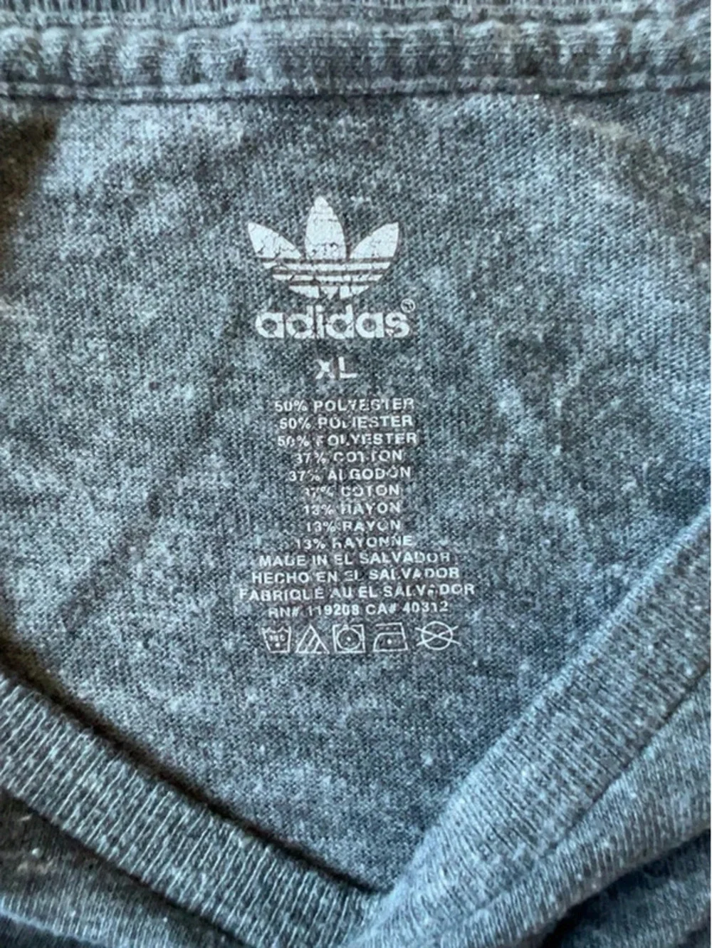 Adidas Originals Seattle Sounders FC Trefoil Gray Tri Blend T-Shirt Men’s XL MLS